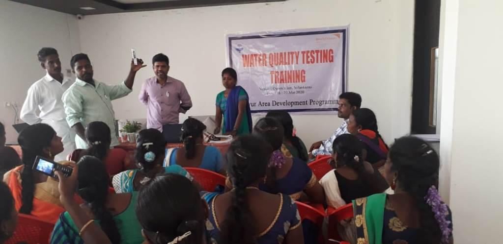 Water Quality analysis Training at Nagapattinam